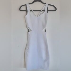 Marciano white bandage dress